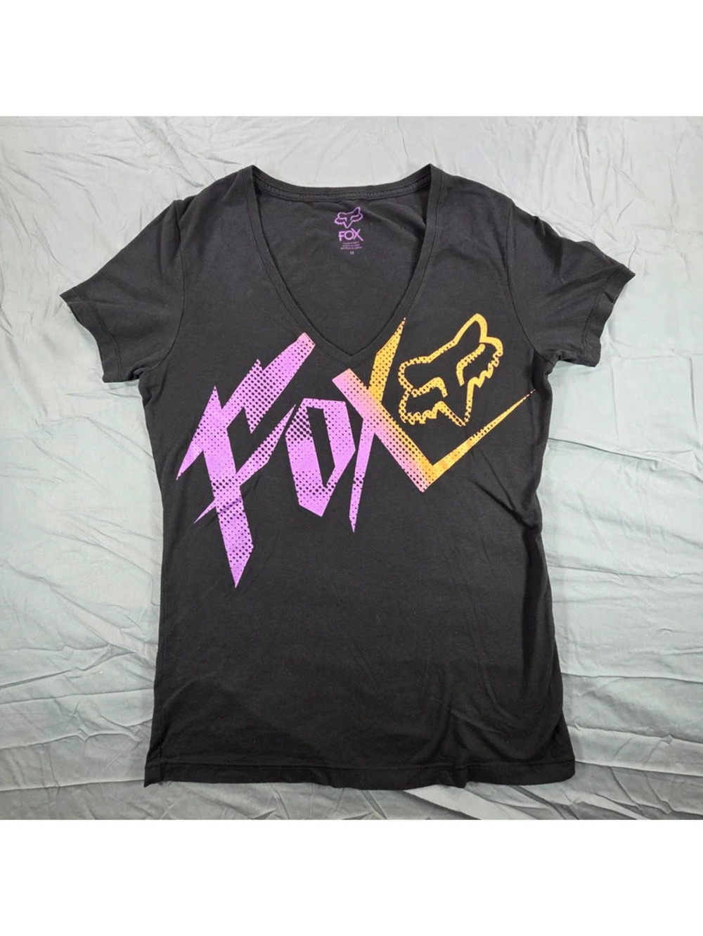 Fox Racing women's V-neck graphic t-shirt